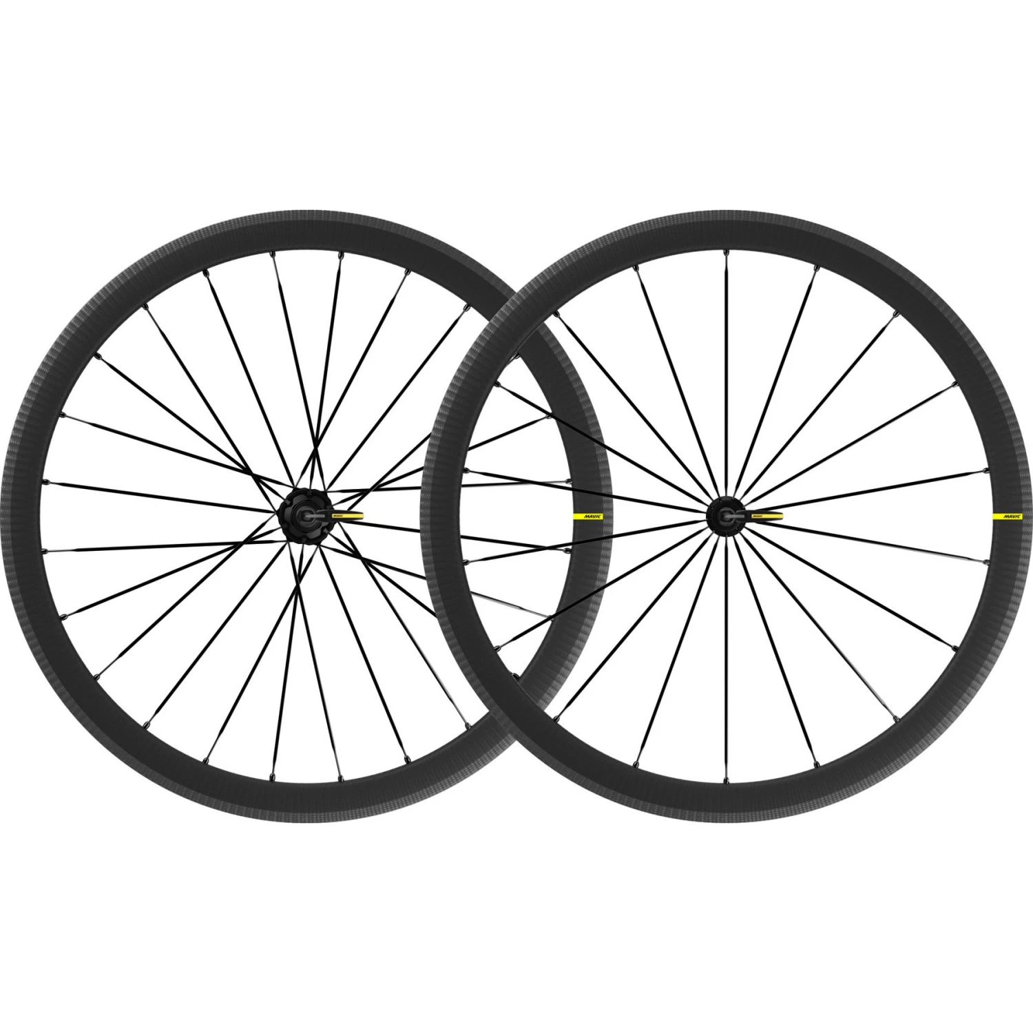 Mavic Cosmic SLR 40 UST Wheelset | Carbon | QR / QR 130 - Shimano HG