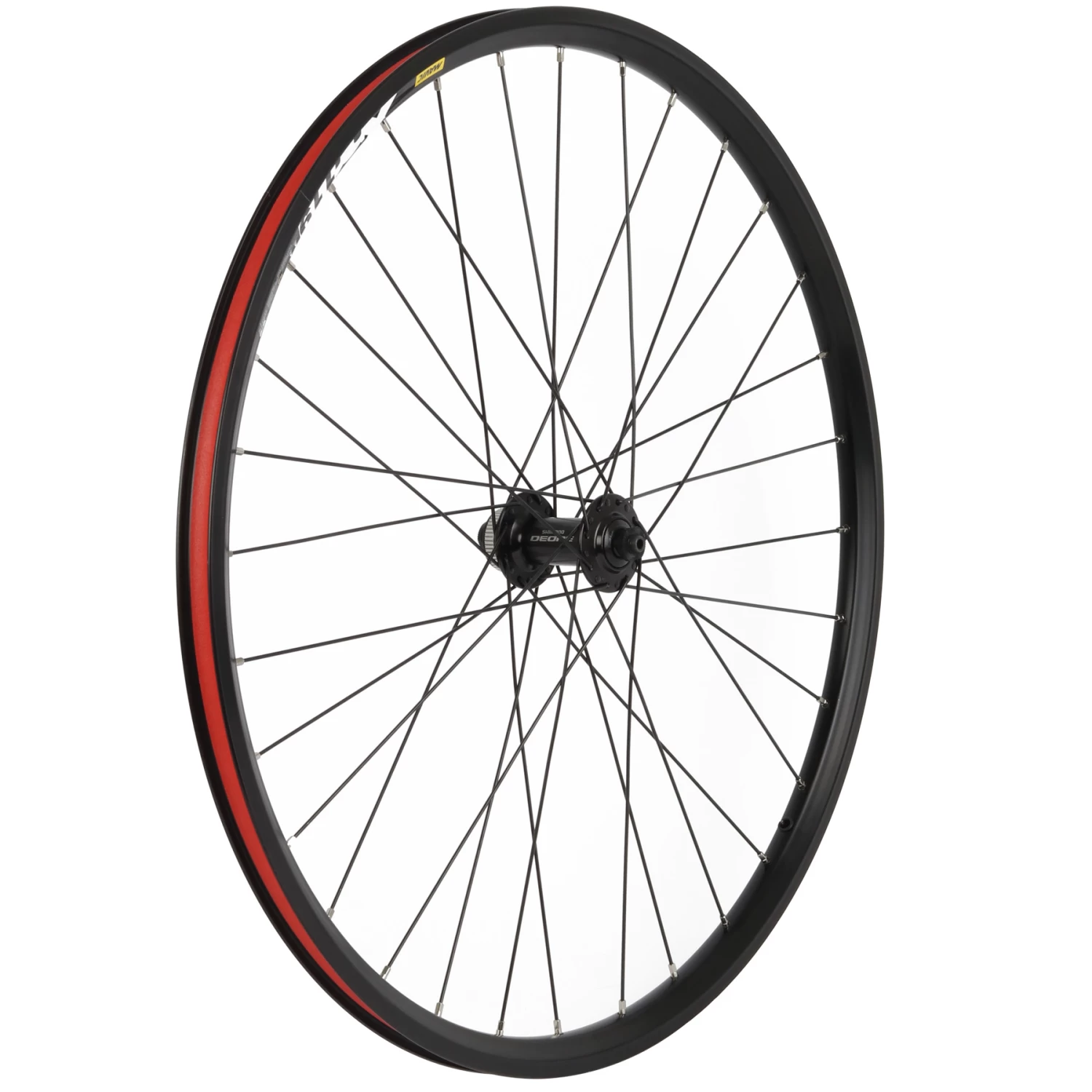 Shimano | Mavic - Deore HB-M6000 | XM 119 - 26 Inch Front Wheel - Centerlock - QR - Black - Image 2