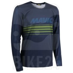 Mavic Deemax Pro Crew Neck Long Sleeves Jersey - Total Eclipse